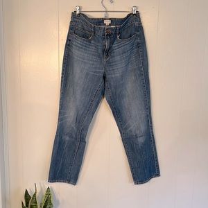 J. Crew boyfriend jeans size 29 medium wash